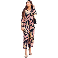 Gosriki Women's Cotton Blend Printed Ethnic Co-Ord Set (Badima Black-Gs_M_Black_Medium)