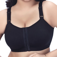 Trylo Front Open-Black-42-F-Cup