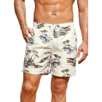 Toplot Regular Fit Printed Boxer Shorts For Men (Tree-Shorts-5130-Beige-Xxl)