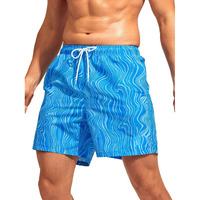 Toplot Regular Fit Printed Boxer Shorts For Men (Shorts-5131-Sky-L)