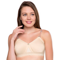 Trylo Women's Non-Wired Bra (Alpa-5_Skin_36)