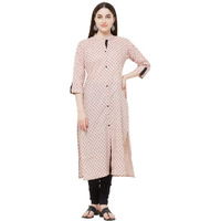 Gosriki Women's Rayon Kurta (Day-Watch_L_Multicolored_Large)