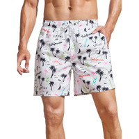 Toplot Regular Fit Printed Boxer Shorts For Men (Tree-Shorts-5130-Text-S)