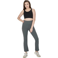 Trylo Flared Pant Regular Waist-Steel Grey-L
