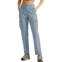 Toplot Womens Functional And Fashionable Cargo Pant (Women-Cargo-5224-Silver-34)