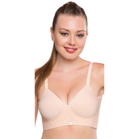 Trylo Women's Non-Wired Bra (Shapi_Skin_32C)