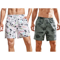 Toplot Regular Fit Printed Boxer Shorts For Men Pack Of 2 (Combo-5130-Chrl-Txt-S)