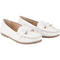 Shoetopia Girls Comfort White Ballet Flat - 5 Uk (Girls-Comfort-White)