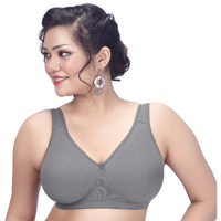 Trylo Comfortfit Bra Combo-38-Grey-C-Cup - Pack Of-2