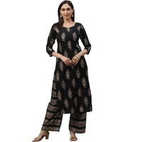 Gosriki Women's Rayon Regular Tunic Shirt (Prush-Black-Newone_Xxl-Go Xx-Large)