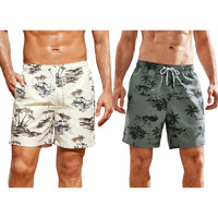 Toplot Regular Fit Printed Boxer Shorts For Men Pack Of 2 (Combo-5130-Beg-Chrl-Xl)