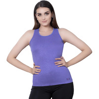 Trylo Camisole Racer Back - Purple - M
