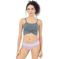 Trylo Riza Softglam Mid Brief - L Pack-1 Assorted