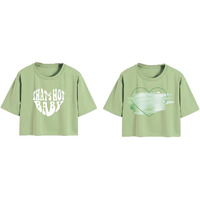 Toplot Tops For Women || Western Tops For Woman Stylish || Crop T-Shirt Western Pack Of 2 (Combo-Top-5256-Pst-Pst-M)