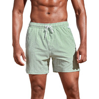 Toplot Regular Fit Stripe Printed Boxer Shorts For Men (Lining-Shorts-5129-Green-Xl)