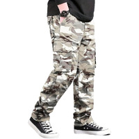Toplot Men Cargo || Men Cargo Pants ||Camo Trousers || Utility Pants (Men-Camo-Cargo-5236-Grey-38)