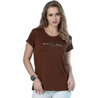 Trylo T-Shirt-Vts-1049-Brown-L