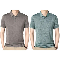 Toplot T Shirt For Men || Men Casual T-Shirt || Regular Fit || Printed Polo (Printed-Polo-5218-Brown-Green-Xxl)