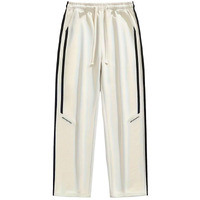 Toplot Trouser Pant For Men || Track Pant For Men Straight Fit || Track Pant Men || Men Stylish Track Pant (Men-Track-Pant-5240-White-34)