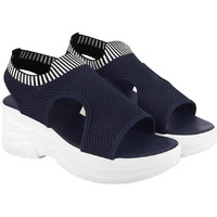 Shoetopia Girls War Blue Sandal - 6 Uk (Girls-War-Blue)