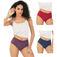 Trylo Saloni Milange Panty-Assorted Colours-M