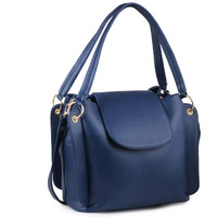 Adisa Shoulder Handbag Bag For Women And Girls With Sling Belt (Ad4055-Nav)