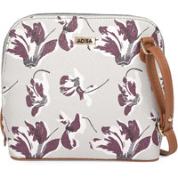 Adisa Women Girls Floral Print Faux Leather Sling Bag Crossbody (Sl6003-Gre)