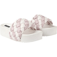 Shoetopia Women And Girls Pink Flatform Heel Sandal