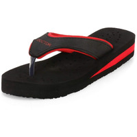 Ortho Joy Doctor Orthopedic Soft Slippers For Women (Red, Black)