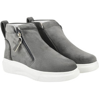 Shoetopia Casual Comfotable Smart Casual Grey Boots For Women & Girls /Uk4