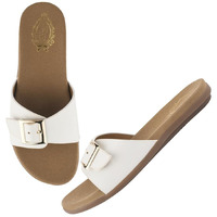 Shoetopia Slip-On White Flats For Women /Eu42