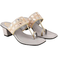 Shoetopia Women's Block Heel Sandal