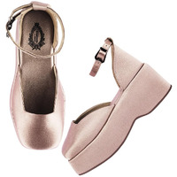 Shoetopia Stylish Peach Chic Pumps For Girls-Eu37