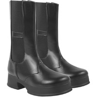 Shoetopia Smart Casual Black Long Boots For Women & Girls /Eu37