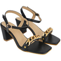 Shoetopia Girls 2211 Black Heeled Sandal - 7 Uk (Girls-2211-Black)