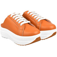 Shoetopia Women's Slip-On Sneakers | Light Weight & Comfortable With Cushioned Footbed | Stylish Shoe Sneakers For Women Tan-Eu38