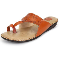 Ortho Joy Doctor Slippers | Soft Fancy Footwear For Women | Comfortable Chappal For Women Brown Color