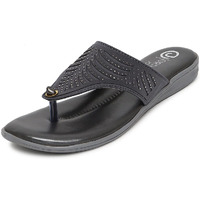 Ortho Joy Fancy Doctor Slipper For Women | Fancy Comfortable Footwear For Women Grey Color