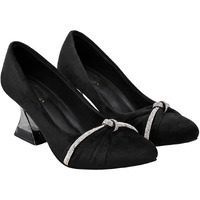 Shoetopia Girls Monika Black Dress Shoe - 4 Uk (Girls-Monika-Black)