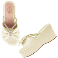 Shoetopia Women's Heeled Sandal-7 Kids Uk (Shine-Golden)-Eu40