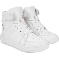 Shoetopia Girls Jm-31 White Sneaker - 4 Uk (Girls-Jm-31-White)