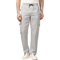 Toplot Cotton Multi-Pocket Cargo Pant For Men (Men-Up-Cargo-5178-Silver-30)