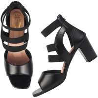 Shoetopia Women's Heeled Sandal-5 Kids Uk (Girls-Acp-Black)-Eu38