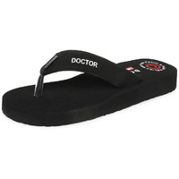 Ortho Joy Men's Extra Soft Comfortable Doctor Ortho Slippers (Black)