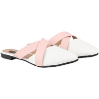 Shoetopia Girls Girls-T-11 White Flat Sandal - 3 Uk (Girls-T-11-White)