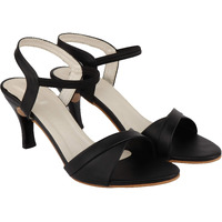 Shoetopia Girls Heel-725 Black Heeled Sandal - 7 Uk (Girls-Heel-725-Black)