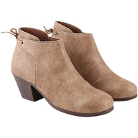 Shoetopia Girls Boot-Lace Beige Ankle Boot - 8 Uk (Girls-Boot-Lace-Beige)