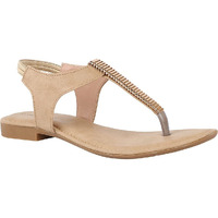 Shoetopia Girls Beige Stylish Trending Flats