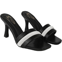 Shoetopia Girls Hn-1599 Black Heeled Sandal - 8 Uk (Girls-Hn-1599-Black)