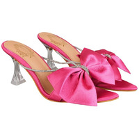 Shoetopia Womens Ultra Pink Heeled Sandal - 5 Uk (Ultra-Pink)